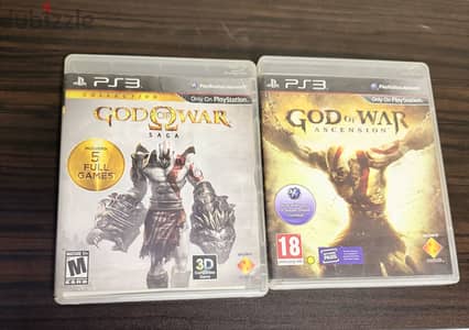 god of war saga & ascension