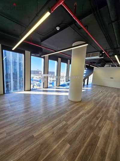 Office for rent 301m air-conditioned in EDNC SODIC-New Cairo