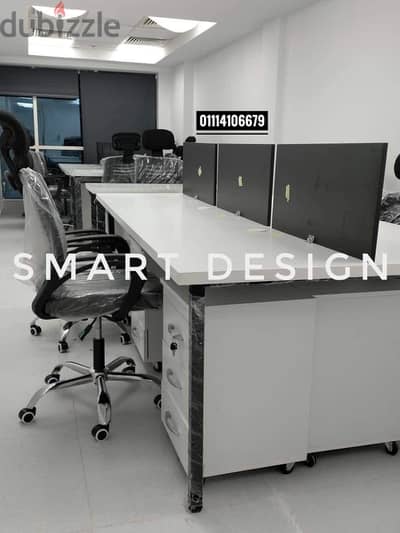 خلية عمل  وورك ستيشن بارتيشن مكاتب موظفين/ كول سنتر/ Workstation/desk