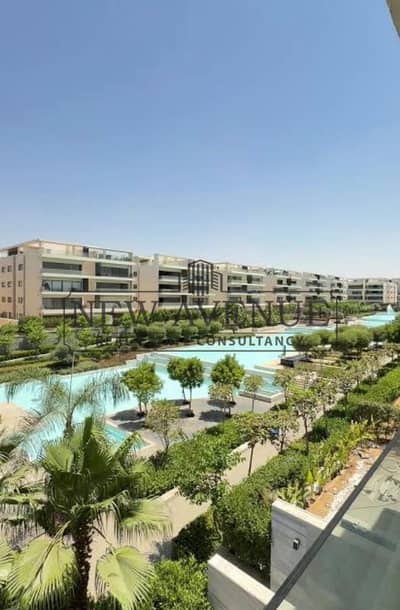 شقه ارضي بجاردن مفروشة بالكامل بالتكيفات في ليك فيو ريزيدنس lake view residence مكان مميز جدا علي اللاجون متشطب جاهزة على الاستلام الفوري