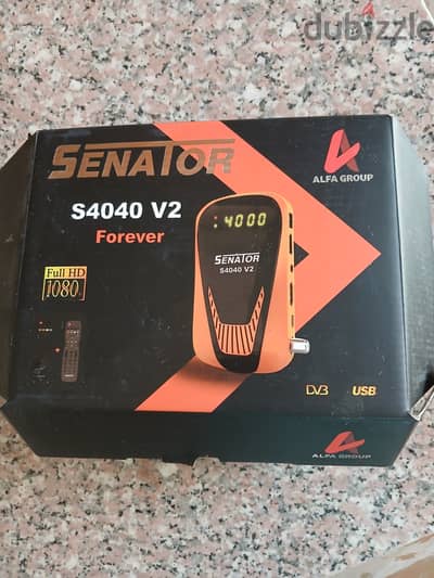 سمارت #ريسيفر #للبيع ماركة #سيناتور Senator S4040 V2 Full HD 1080 جديد
