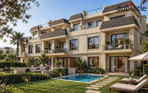 Town Corner 240m - Janina 125m + private swimming pool - The Gee New Zayed - 10% down payment and 8 years installment