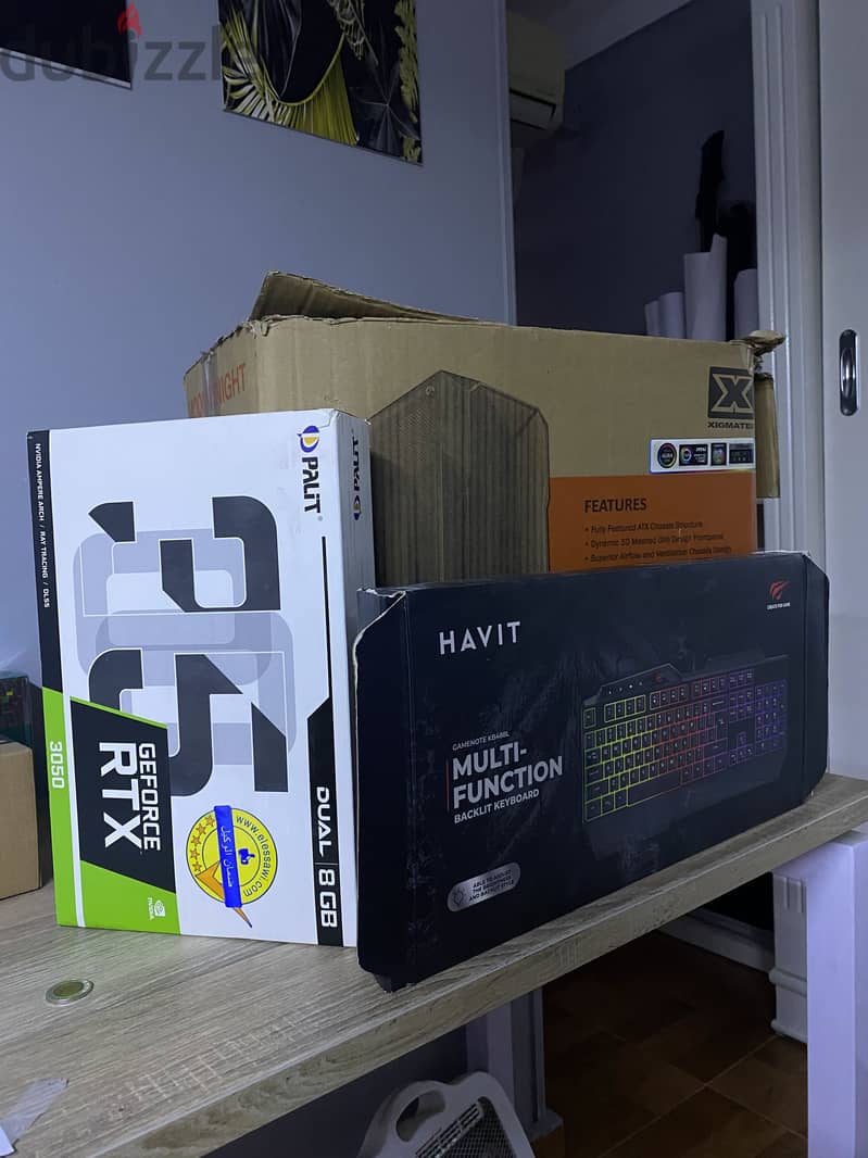Gaming PC RTX 3050 8GB build 8
