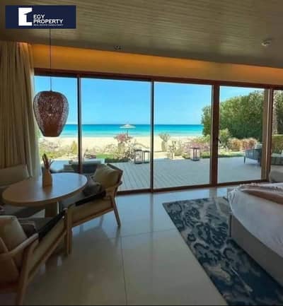 علي اللاجون مباشرة شالية متشطب بالكامل في Katameya Coast - الساحل الشمالي
