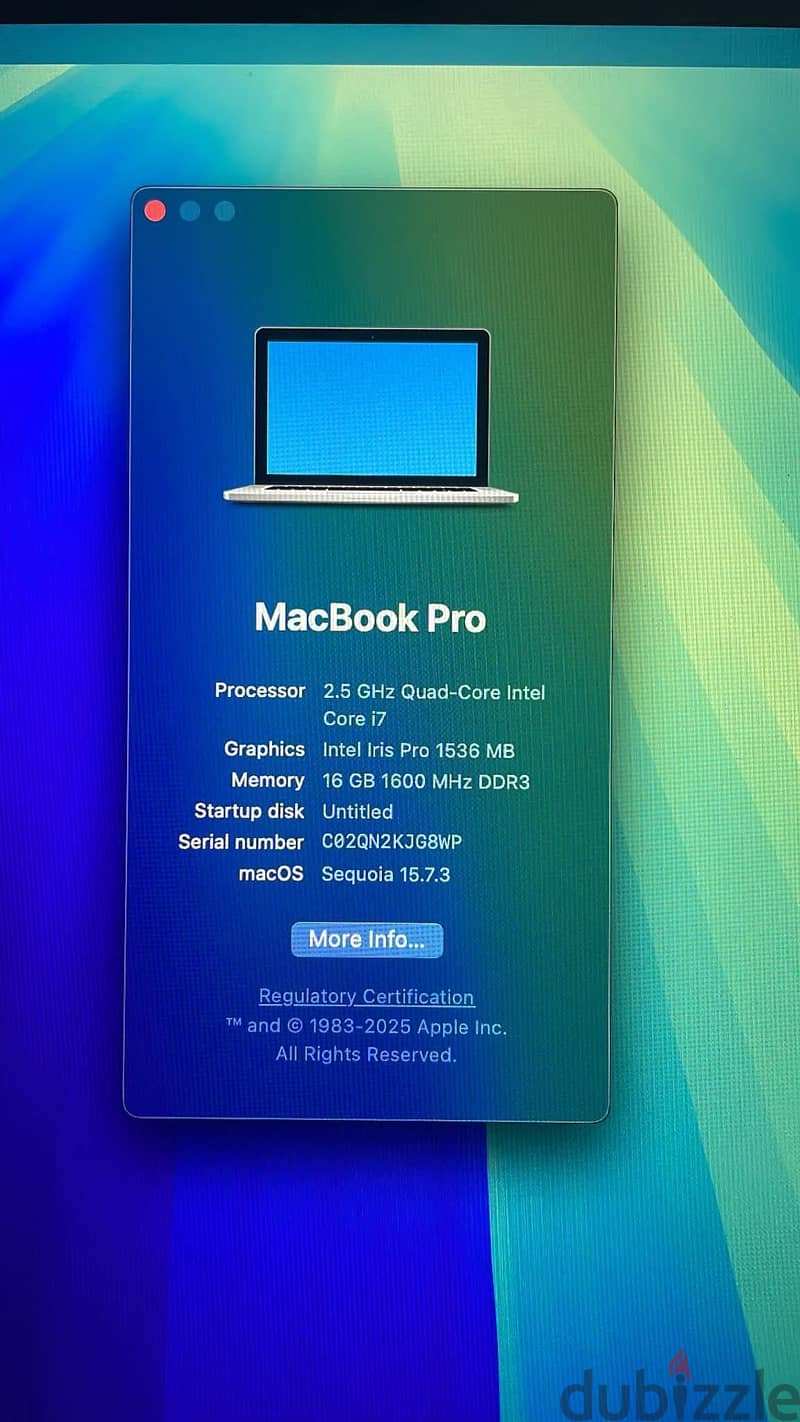 MacBook Pro 2015 2
