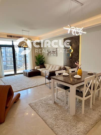 مفروشة بالكامل شقة فندقية 280م للإيجار في كمبوند كايرو فستيفال سيتي Cairo Festival City مجموعة الفطيم Al Futtaim Group التجمع الخامس 5th Settlement