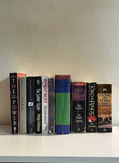 English Books/Novels [ORIGINAL, USED] كتب و روايات انجليزي اصلية