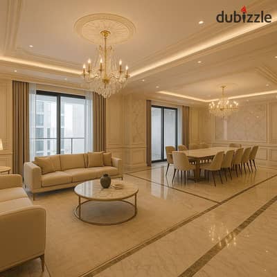 130m² apartment for sale with a 10% down payment in the FLW Compound, Hadayek October. Located on Al-Wahat Road, directly opposite MSA University.