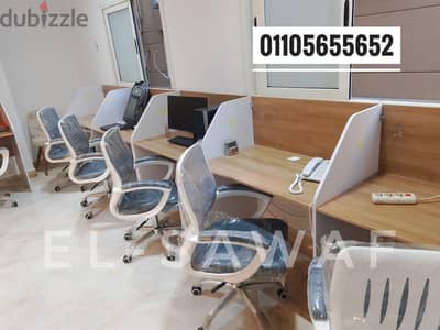 خلية عمل،مكاتب موظفين،ورك استيشن،وحدات كول سنتر،work station،بارتيشن