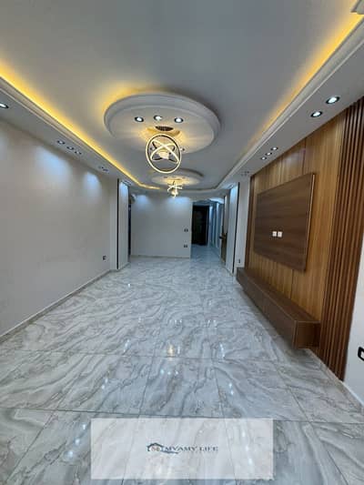 Full Front Apartment Finishing for Sale in K, Gardens of the Pyramids, Entrance Three