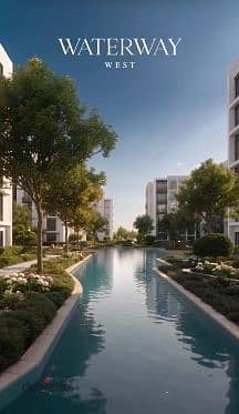 شقة 87م للبيع في Waterway West الشيخ زايد | غرفة واحدة وتقسيط 9 سنوات
