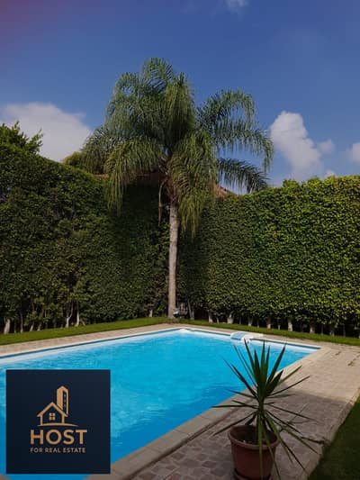 Villa for Rent in Katameya Heights  private garden,  pool