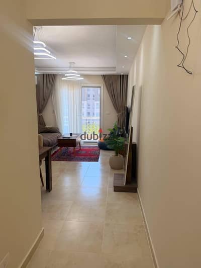 Furnished 74 sqm apartment for rent in Madinaty (B12); prime location near Services.