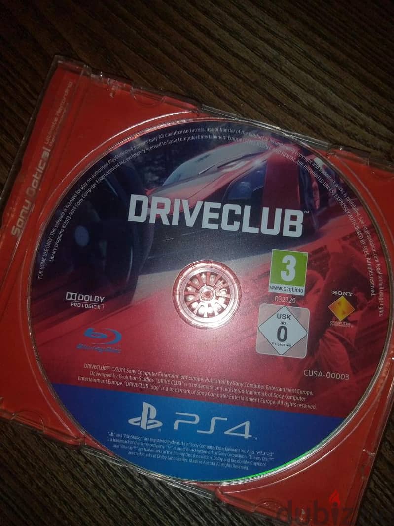 Drive club CD 1
