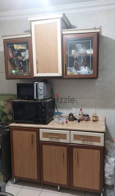 مطبخ الومنيوم ١٨٠سم بدون اجهزه