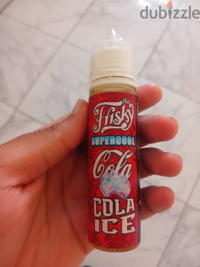 ازازة كاملة من ليكويد frisky cola 60 ml 9 nic 50/50