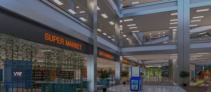 commercial for sale Prime location 54 m with down payment 10%