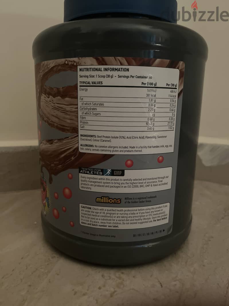 Applied nutrition beef protein powder 1