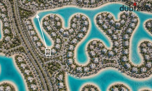 Chalet for sale in South Mid, opening reservation at the lowest total contract and without offer. The best investment opportunity in South Mid with the best location directly on the lagoon and facing the sea.