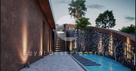 Villa finished 4 beds For Sale Direct On The Sea -  Mesca Soma Bay Hurghada -  With 5% Dp Over 8 Years Installments .