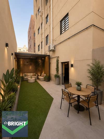 Apartment in Al-Andalus, Fifth Settlement located within a villa -110m ultra super lux finishing - ready to move - basement with garden - lowest price