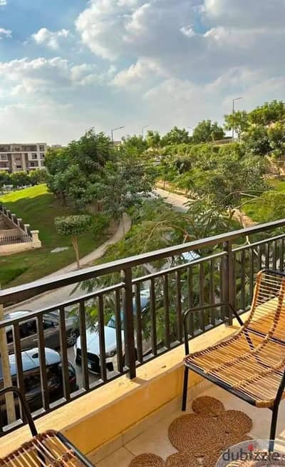 Apartment for sale on the Suez Road with a view  golf courses in a prime location minutes from Rehab and near Mivida Fifth Settlement