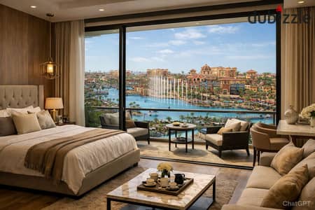 Hot deal apartment for sale in installments in a prestigious compound (A Piece of Rome) in front of Zayed Gate 4 in October City.