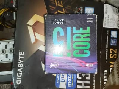 باندل i5 جيل تاسع   i5 9400f  وبوردة 310m s2 بالكراتين