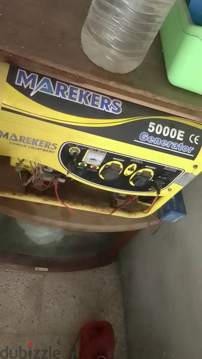 مولد كهرباء marekers . . E5000