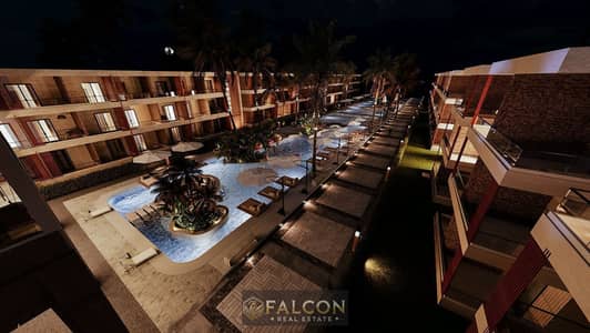 Chalet in the heart of Ain Sokhna—ready for viewing, fully finished, and featuring a distinctive view. Long-term installment plans available. G Bay –