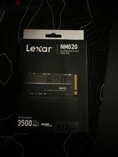 LEXAR NM620 512GB NOT OPENED LEXAR NM620 512GB NOT OPENED