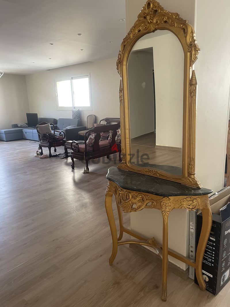 Used steel mirror 1