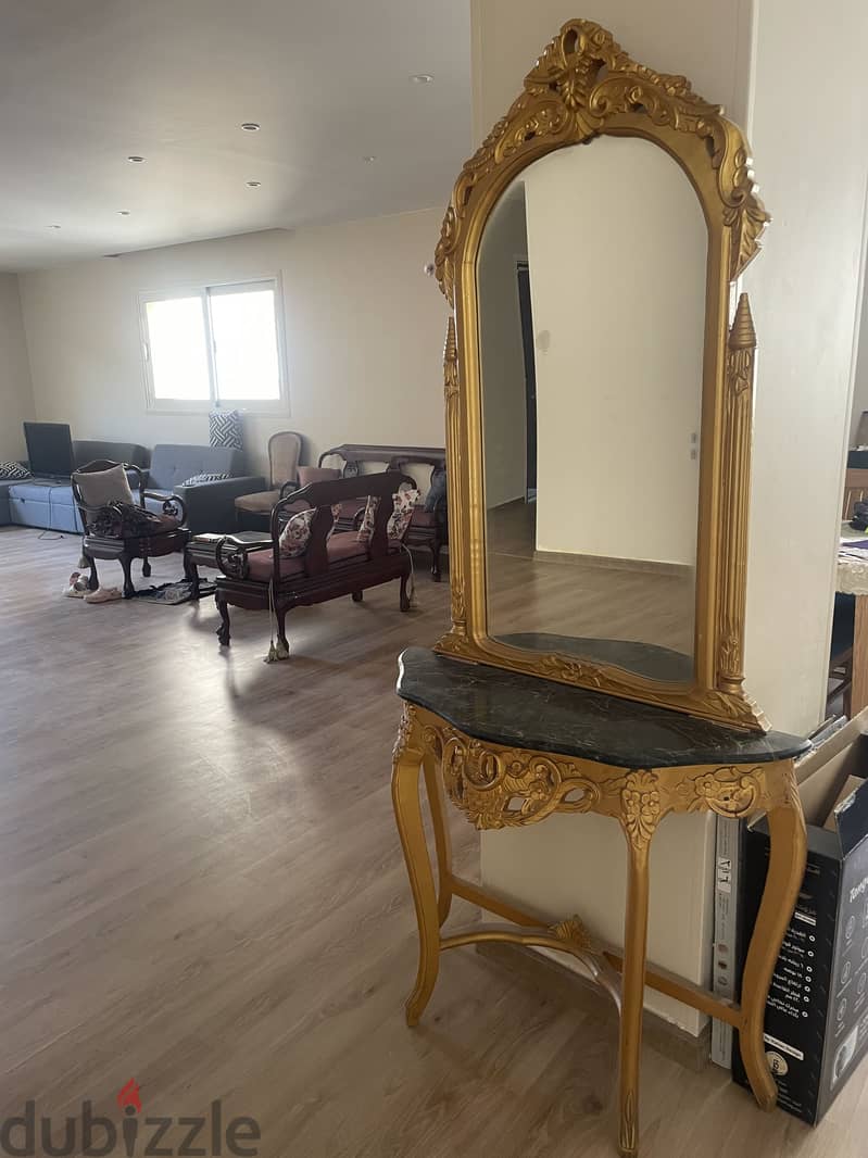 Used steel mirror 2