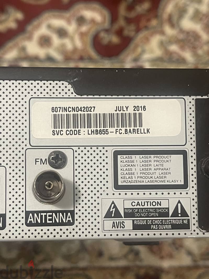 LG - LHB655 - Bluetooth 3