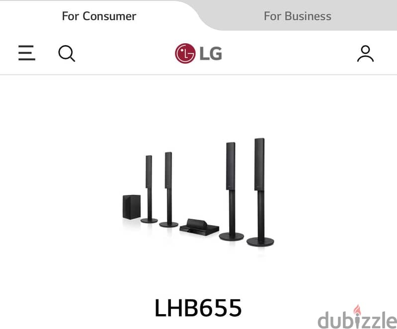 LG - LHB655 - Bluetooth 8