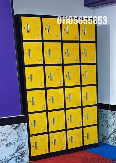 لوكر،locker,صاج محمل دهانات اليكتروساتيك ،وحدات تخزين ،دولاب،لوكرز