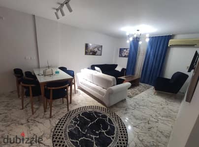 Furnished apartment for rent in Al Rehab; prime location near the food court and Services.