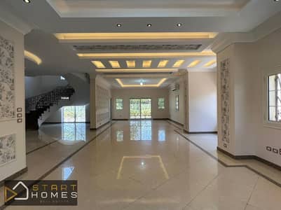 Luxury standalone villa for rent in Madinaty — Model T, with a panoramic golf view. Luxury standalone villa for rent in Madinaty — Model T, with a panoramic golf view.
