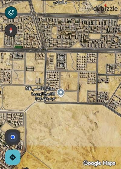 For sale, a piece of land in the Bayt Watan project in the Andalus Gardens, New Cairo NB.