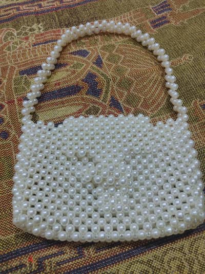 شنطة خرز هاند ميد