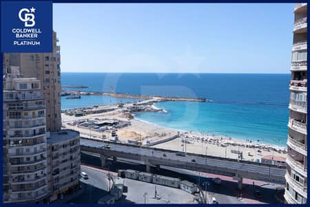 Apartment for Sale Mohamed Naguib - (Steps from the Sea) 220 sqm - Super luxe - Immediate Delivery.