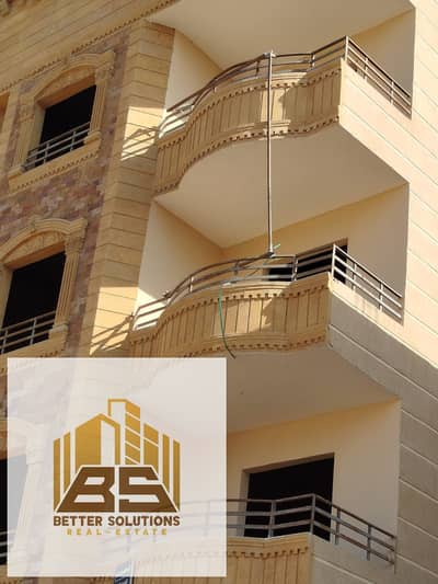 شقة للبيع بيت الوطن العبور الجديدة- 175 متر تطل علي الميدان