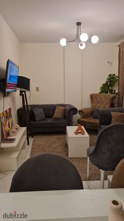  Furnished Apartment for Rent in El Rehab – Phase 2