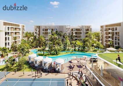 62m finished hotel-style apartment at Stay Inn Al-Wahat Road near MSA with hotel services 10% down payment and installments up to 9 years