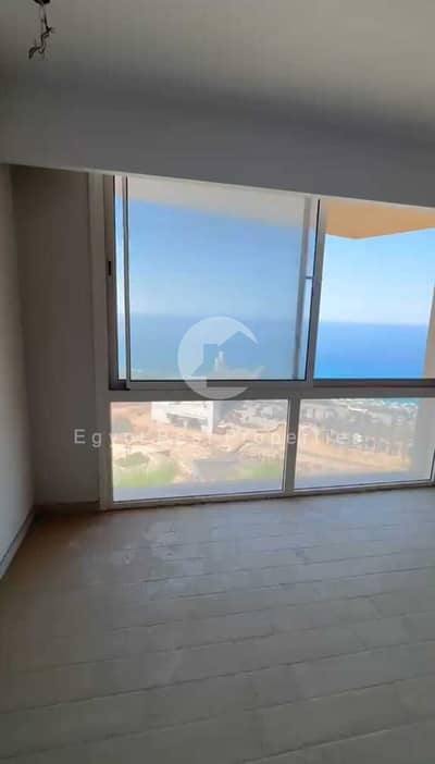 فيو بحر بالكامل 3 غرف + ناني أستلام فوري بسعر لقطة شاليه للبيع في المونت جلالة ريسيل العين السخنة iL Monte Galal
