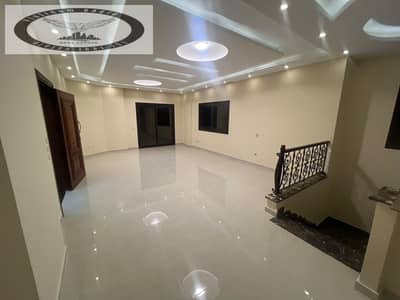 Duplex for rent (residential or administrative) in Al-Tagamoa – Al-Banafseg District Garden view Second row from Waterway and Mohamed Naguib Axis