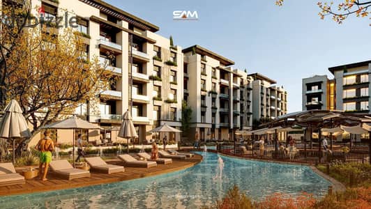Apartment for sale in One District Compound, Sheikh Zayed: 5% down payment, with installments up to 10 years