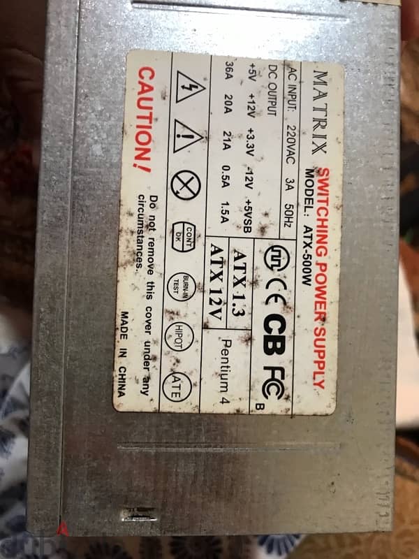 power supply matrix 1