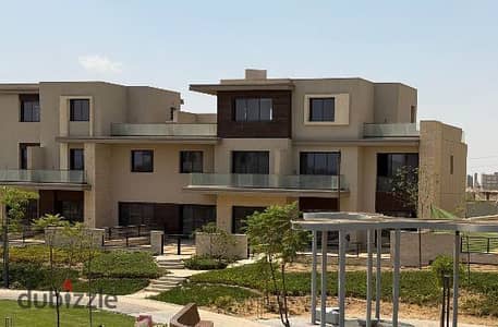 إستلام فورى فيلا مودرن بفيو لاند سكيب فى ذا إستيتس بجانب بيفرلى هيلز وسولانا The Estates