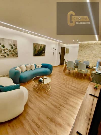 Luxury apartment for rent, featuring Super Lux finishing in a prime location within Madinaty, close to daily essential services